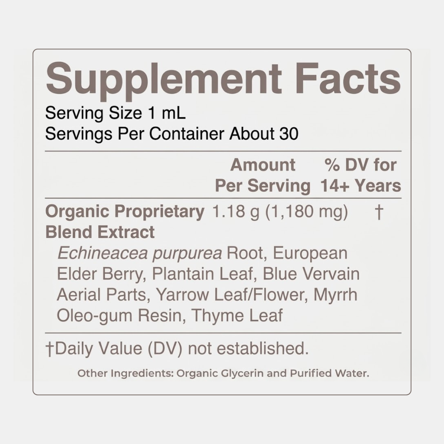 Organic Lymphatic Support Herbal Blend