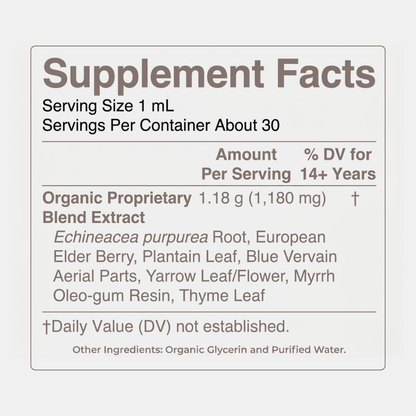 Organic Lymphatic Support Herbal Blend